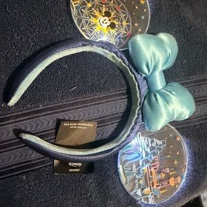 Disney Teal and Blue Mickey Mouse Ears Headband